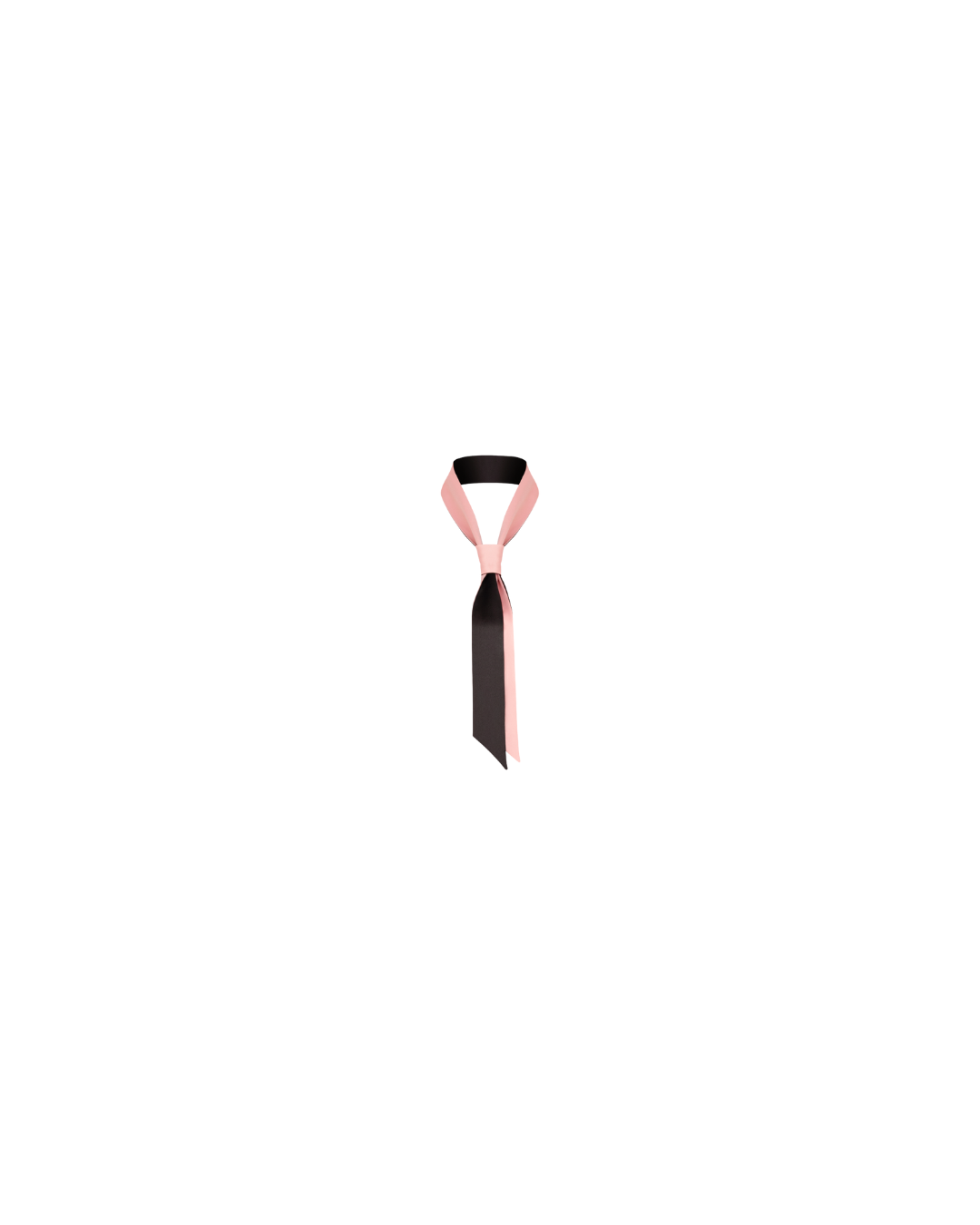 Saint Lover Black/Rose Tie