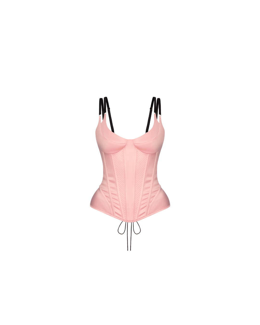 Saint Lover Rose Silk Corset