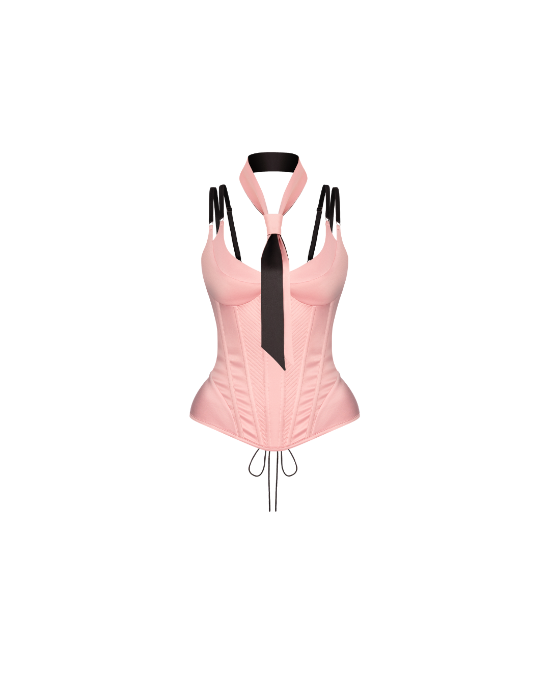 Saint Lover Black/Rose Tie