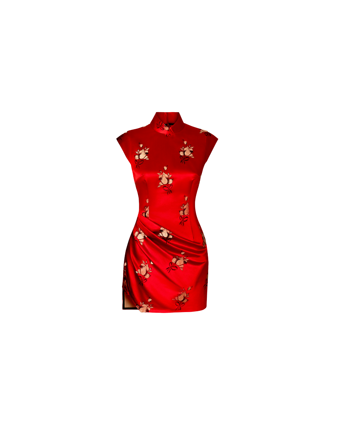 Turandot Rouge Mini-Dress